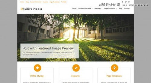 28個國外優秀面免費的WordPress主題模板
