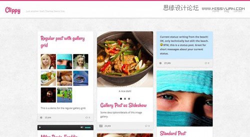 28個國外優秀面免費的WordPress主題模板