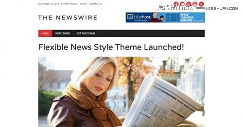 28個國外優秀面免費的WordPress主題模板