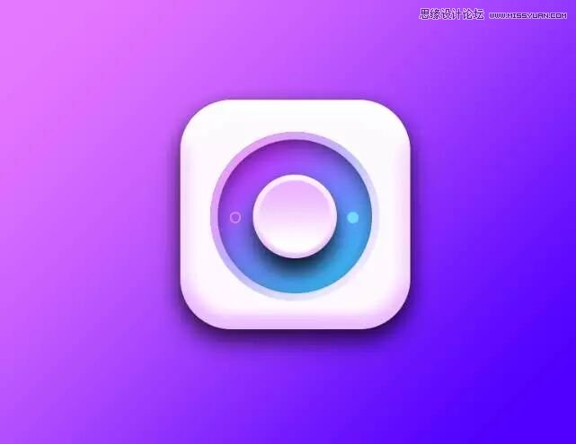 Photoshop繪制按鈕為主要元素的APP圖標