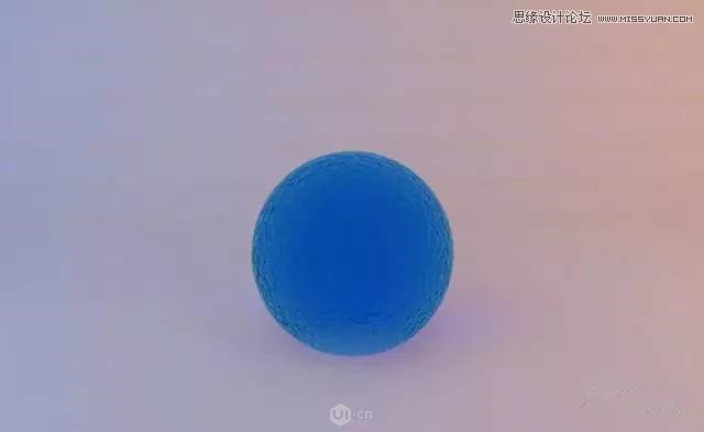 C4D制作透明的玻璃材質(zhì)水晶城教程
