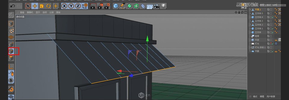 C4DͨL(fng)ı꽨ģ̳