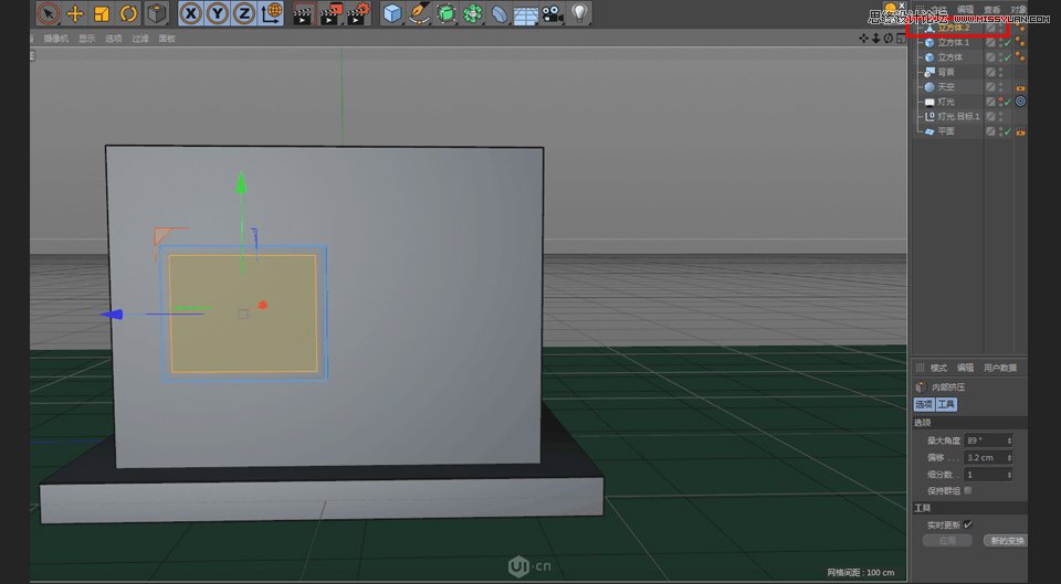 C4DͨLı꽨ģ̳