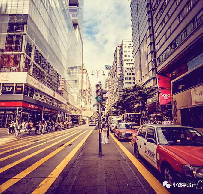 Photoshop制作復古風格的城市街道